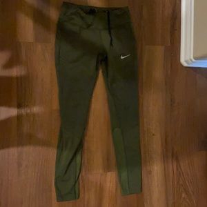 Army Green Nike Leggings